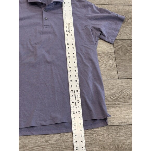 Greyson Polo Shirt Mens Large Purple Golf Short Sleeve Casual Preppy - Picture 6 of 8